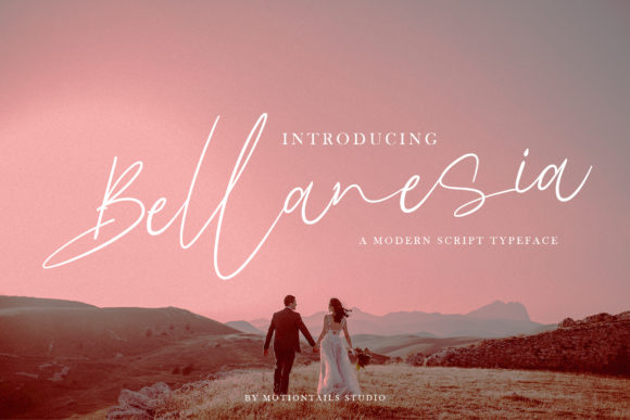 Bellanesia: The Elegant Handwritten Font for Creative Projects