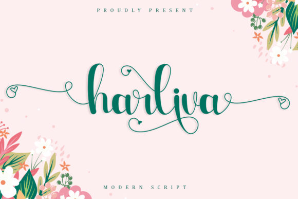 Harliva: The Handwritten Font That Elevates Modern Branding