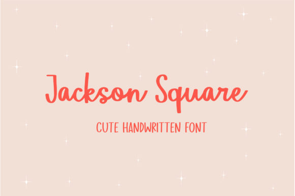 Jackson Square Font Evaluation