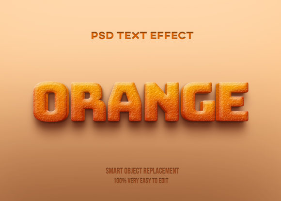 Mastering the Text Effect- Orange Peel Style Realistic in Adobe Photoshop