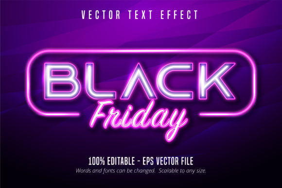 Neon Lights Text Effect: A Practical Guide to Black Friday Signage and Editable Design