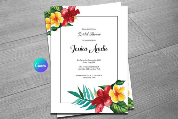 Printable Bridal Shower Invitation: The Ultimate DIY Solution