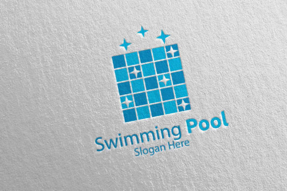 Swimming Pool Services Logo 17: A Practical Branding Tool