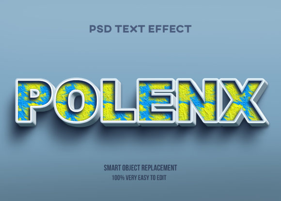 Text Effect - Abstract Style Concrete