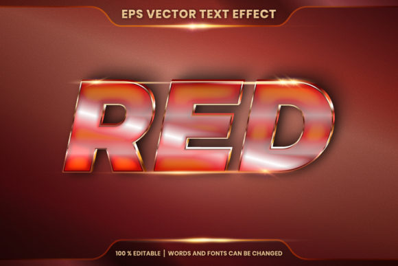 Text Effect Font Styles in 3d Red Words: A Comprehensive Evaluation