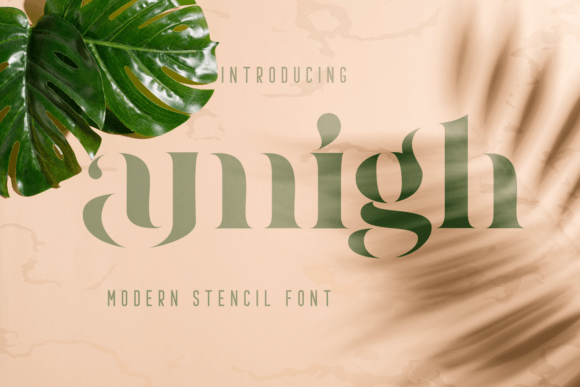 Unlocking Visual Distinction with the Amigh Typeface