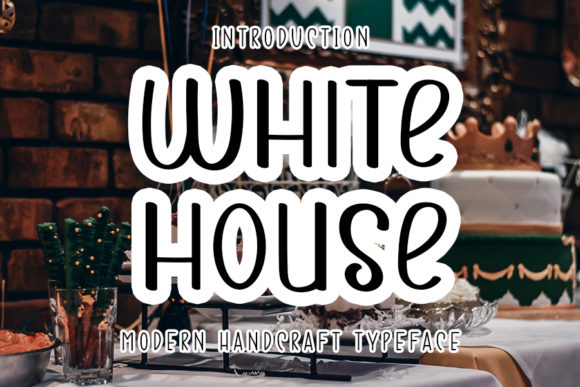 White House: A Handwritten Font for Authentic and Engaging Design
